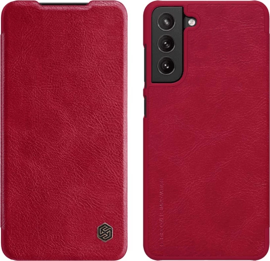 Mbështjellës flip NILLKIN QIN për Samsung Galaxy A34, e kuqe