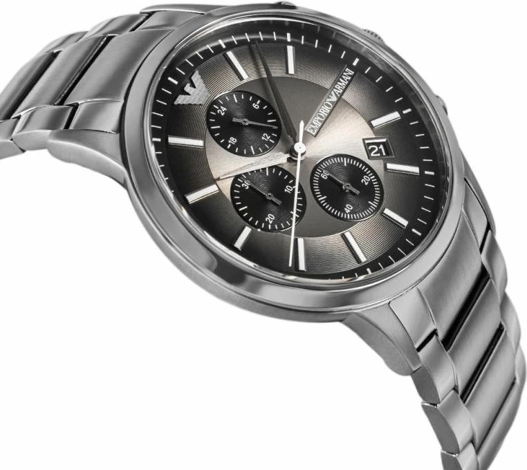 Orë dore për meshkuj Emporio Armani, titanium