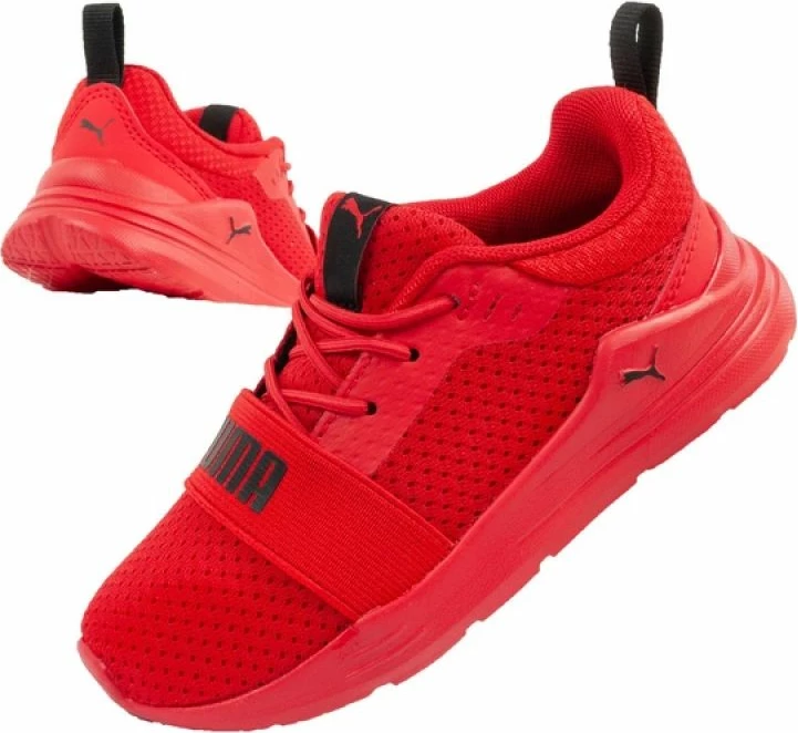 Atlete për fëmijë Puma, të kuqe [Madhësia: 24]