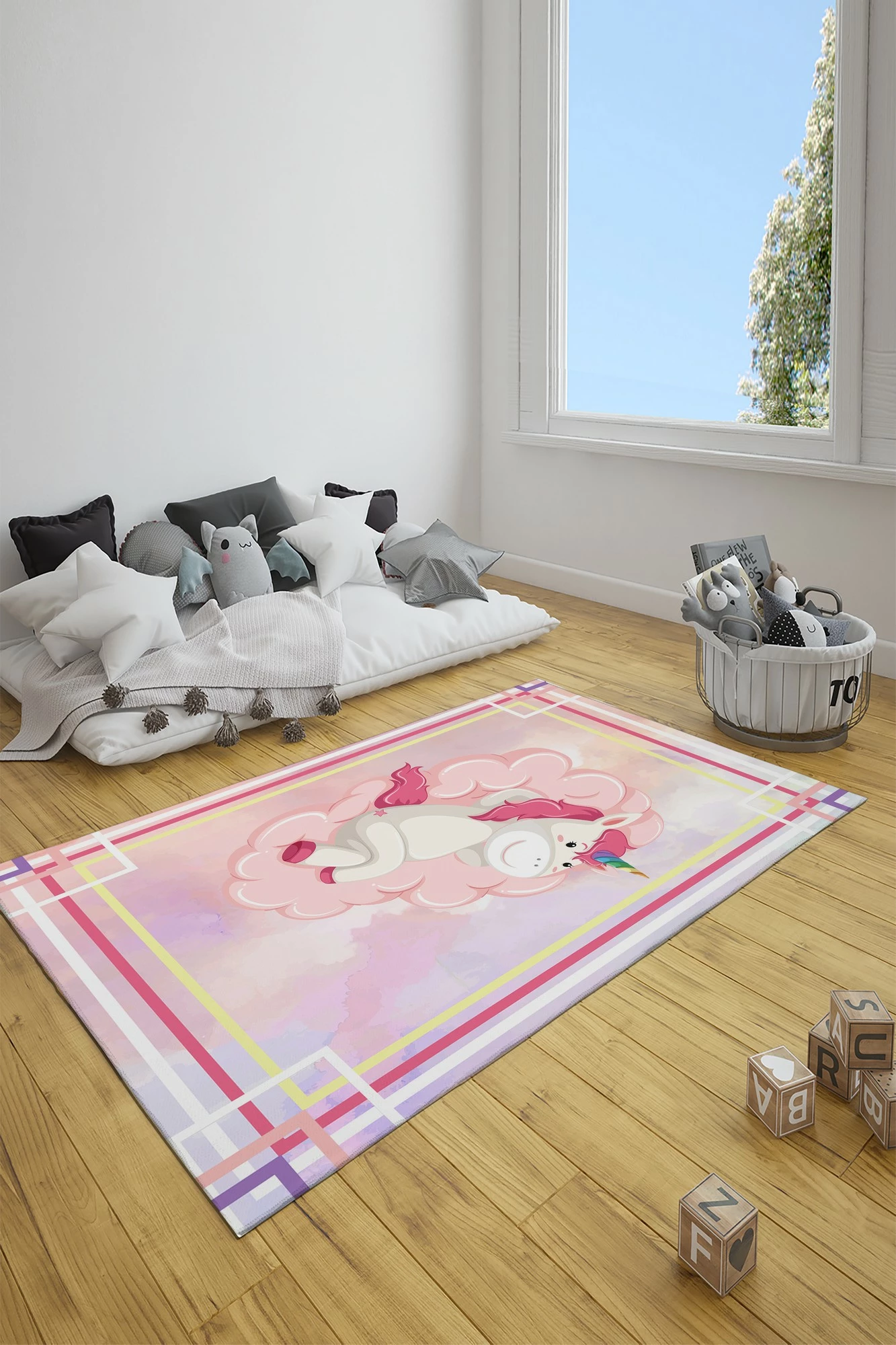 Qilim shumëngjyrësh, 80x200cm, Conceptum Hypnose, CT-3020