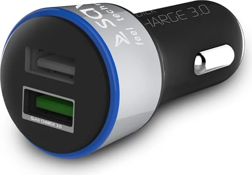 Karikues Savio SA-06/B 3.0A, 2xUSB