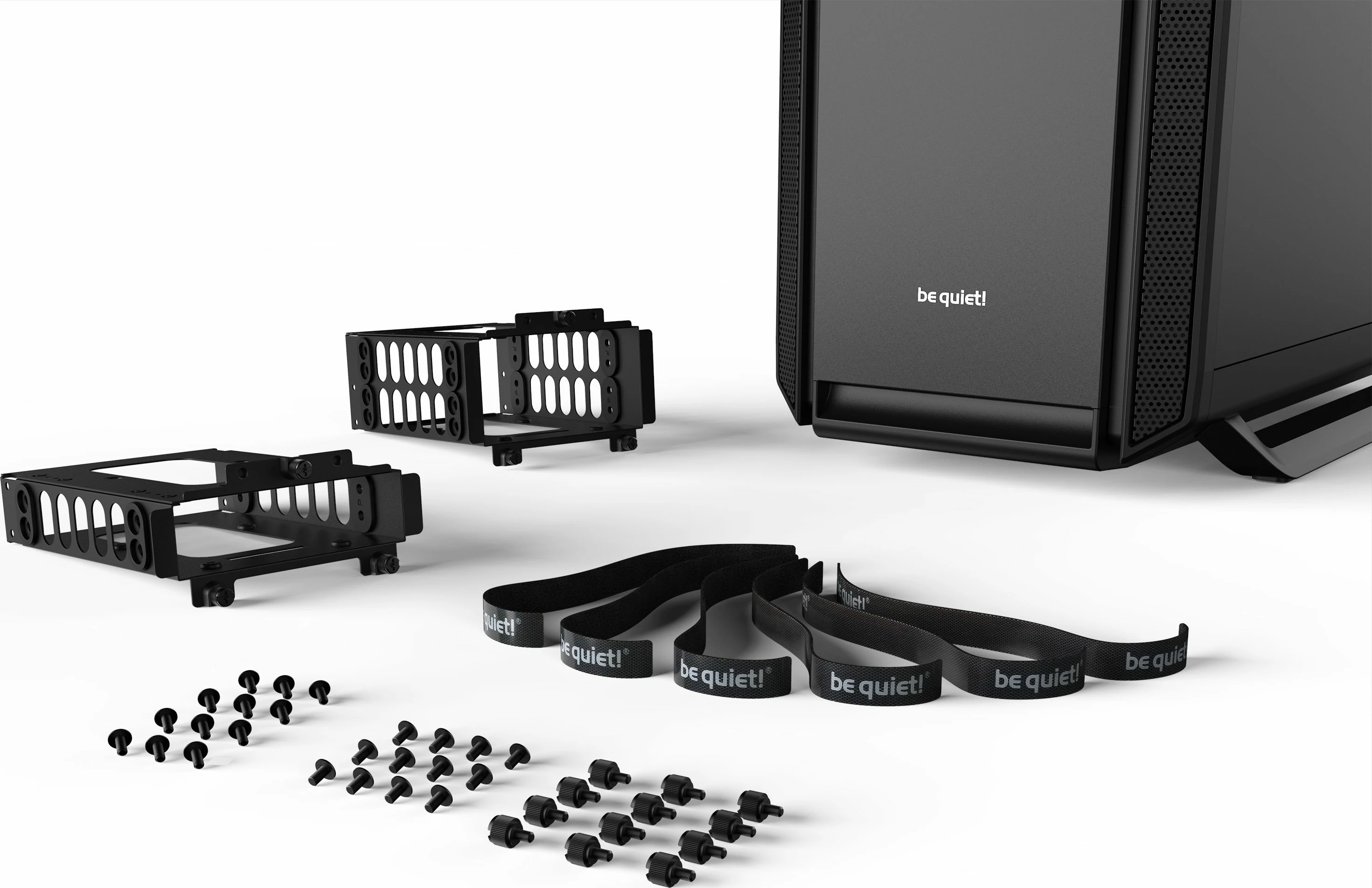Kasë be quiet! Silent Base 802 BG039 Midi Tower ATX/eATX, pa dritare, USB Type-C, e zezë