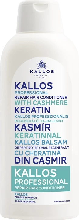 Balsam për flokë Kallos Professional Repair Hair Conditioner për femra, 1000ml
