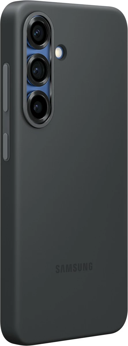Mbështjellës Samsung Silicon Case S25, i zi