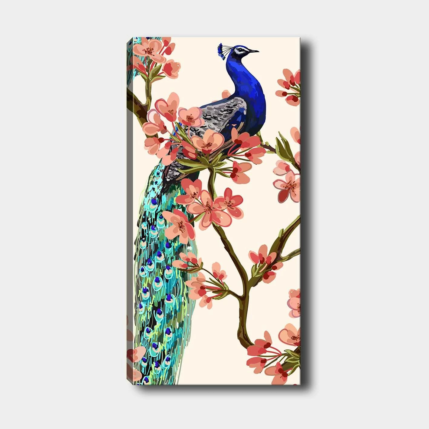 Pikturë dekorative në kanavacë, shumëngjyrëshe, DKY5847094482_50120, 50x120cm