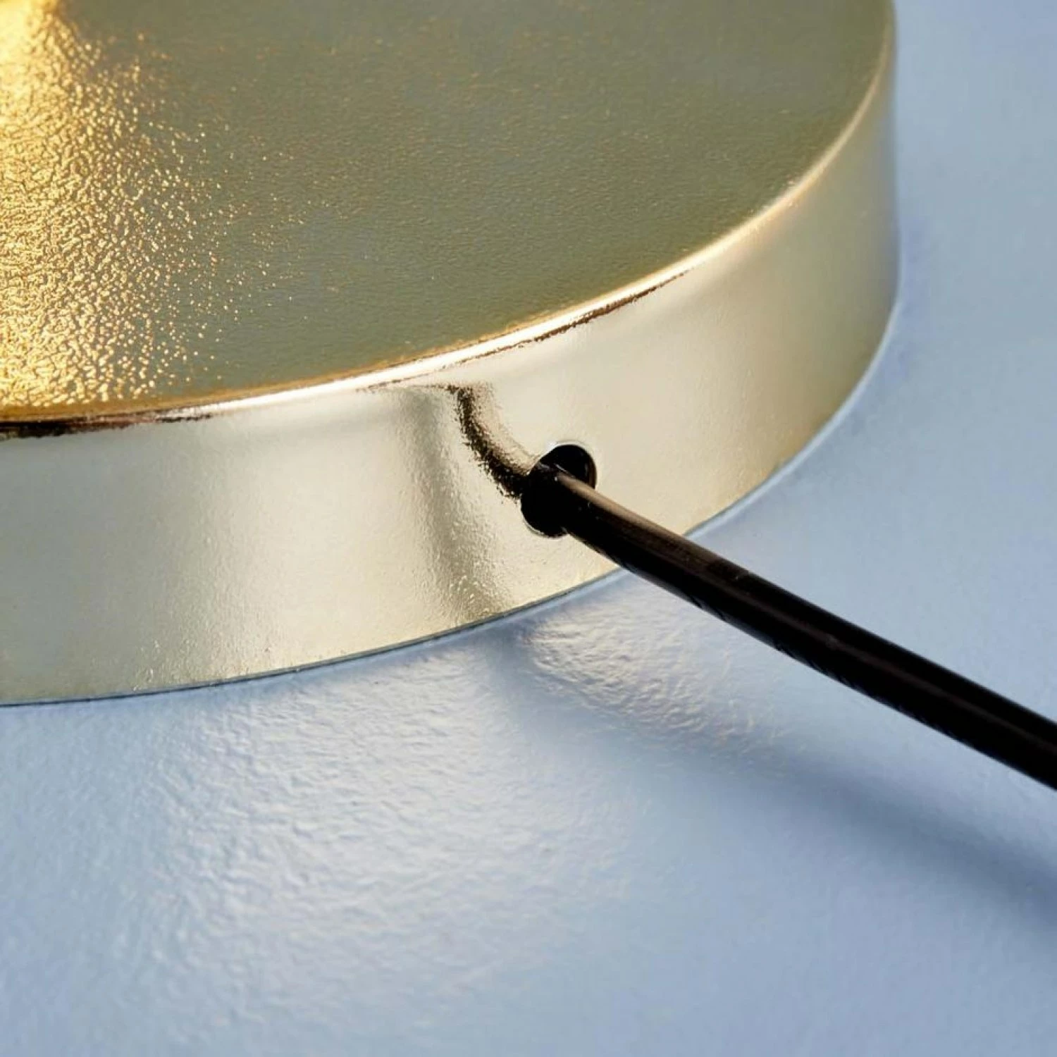 Llambë tavoline Opviq, AYD-3402, bezhë dhe ari