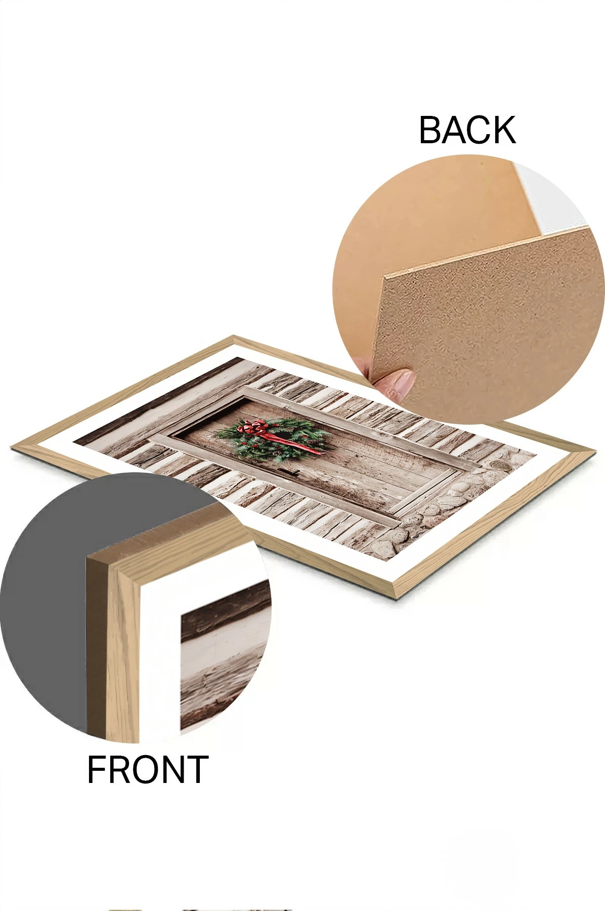 Pikturë dekorative Wallity, Tekhammdf72, shumëngjyrëshe, MDF, 33x48cm