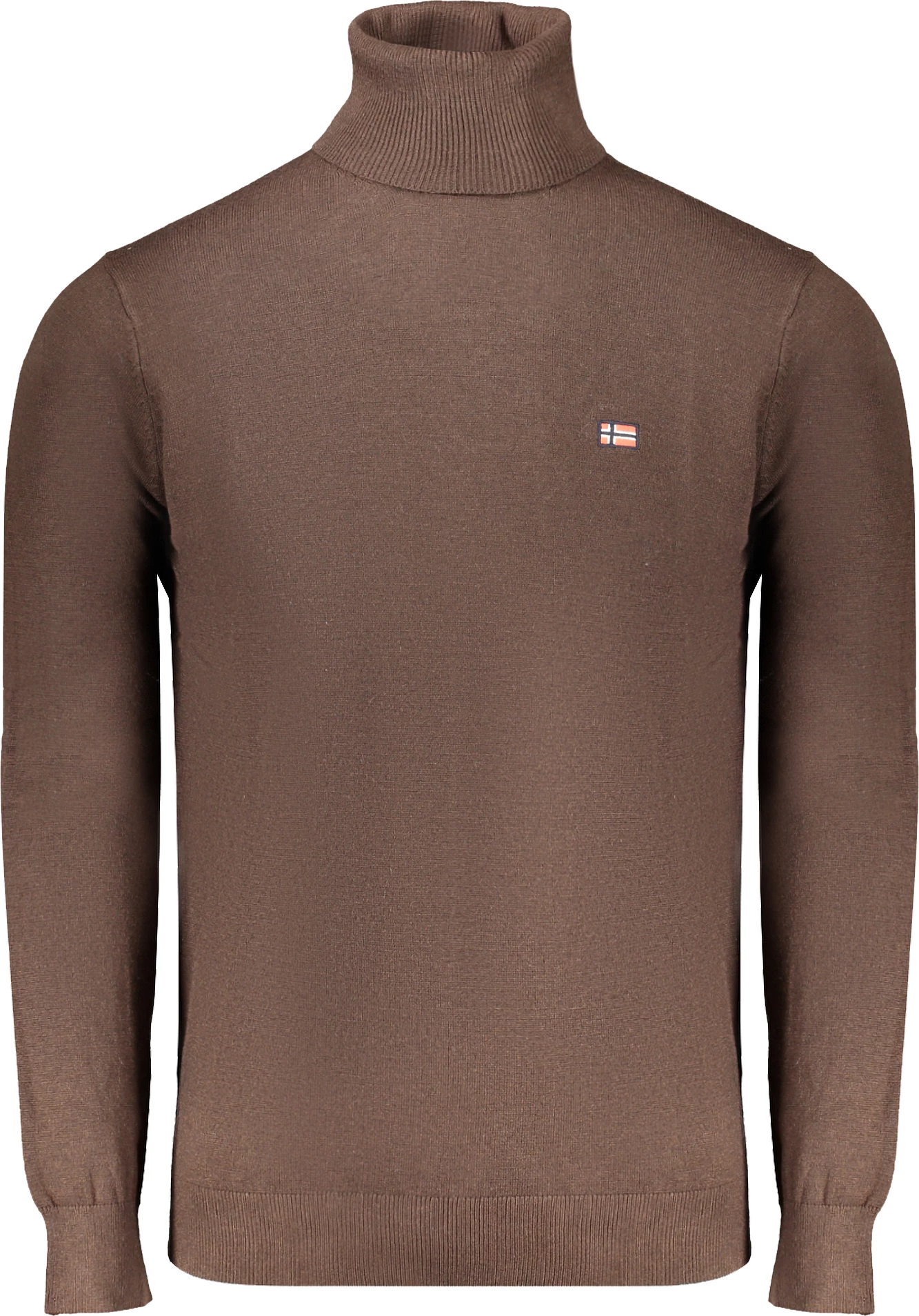 Xhemper për meshkuj NORWAY 1963 turtleneck, kafe