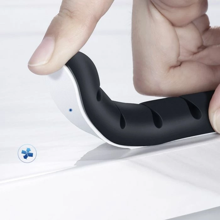 Organizator kabllosh UGREEN 50320, 7 slota, deri 5 mm, i zi, 1 copë