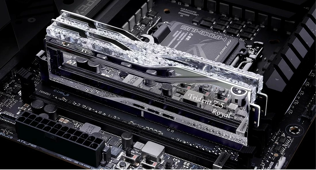 RAM Memorje G.Skill Trident Z5 Royal 32GB (2x16GB) DDR5-7600, RGB, argjendtë