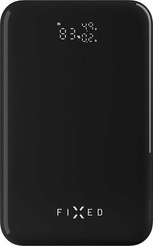 Powerbank Fixed Zen 20 Pro 20000mAh 130W me ekran LCD, e zezë