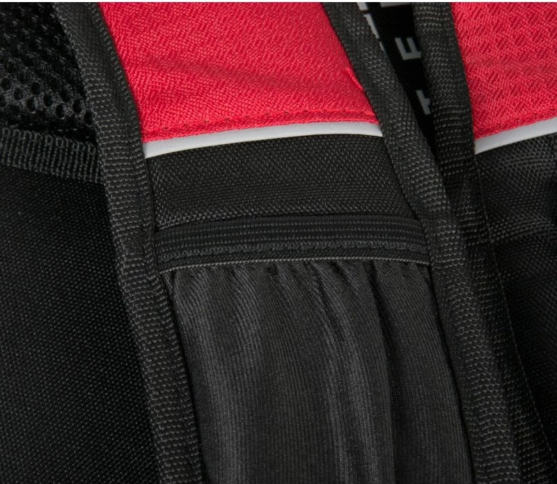 Çantë shpine për turizëm Hi-Tec Mandor, 20 L, e kuqe dhe e zezë