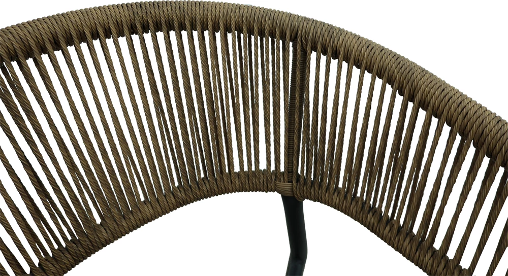 Karrige Breeze, ngjyrë e zezë dhe arre, 56x60x78 cm