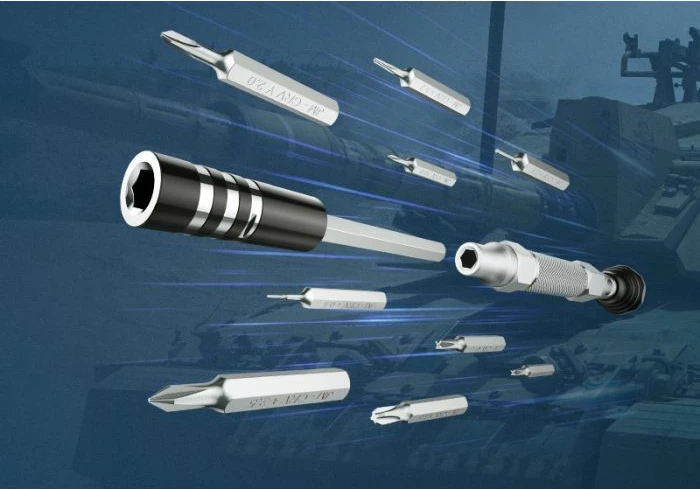 Set kaçavidash precize UGREEN 80459, 38-në-1, me kuti, e zezë