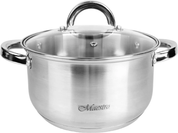 Set me 6 tenxhere Maestro MR-2120 A, çelik inox