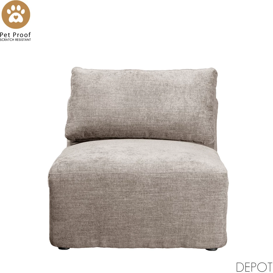 Fotel BOX, bezhë VOGUE 2, 82x107x85