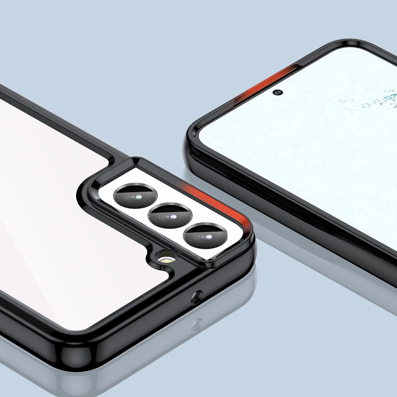 Mbështjellës Hurtel Outer Space Case për Samsung Galaxy S23+, i zi