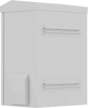 Kabinet rack muror LANBERG 10" 3U IP55, 340x250x500mm, gri