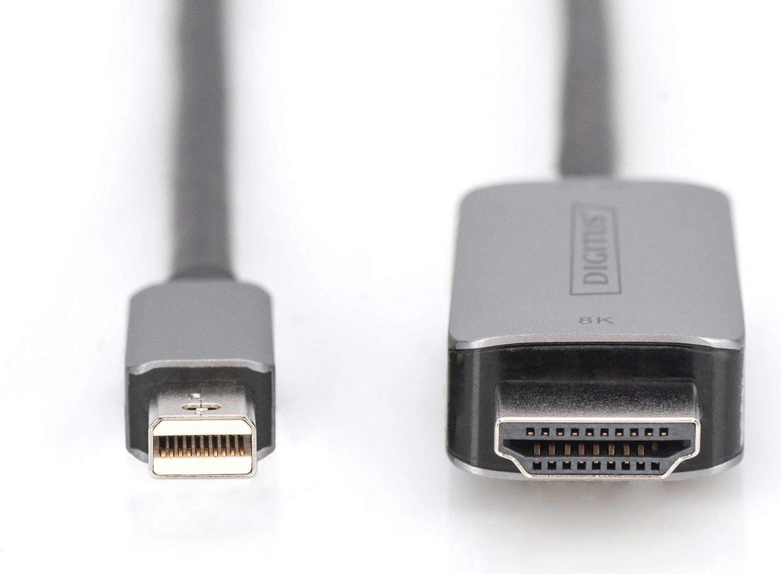 Kabëll adapter Mini DisplayPort në HDMI Digitus 8K, 1m, i zi