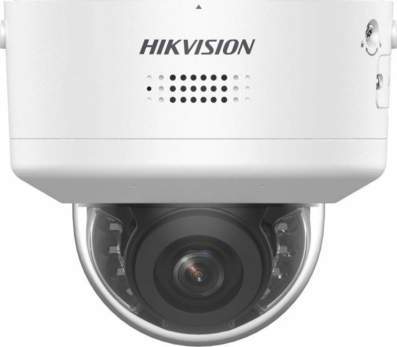 Kamerë IP Hikvision DS-2CD2787G2H-LIPTRZS2U/SL 8MP 4K, lente 2.8-12mm motorike, Dome, IP66/IK10, e bardhë