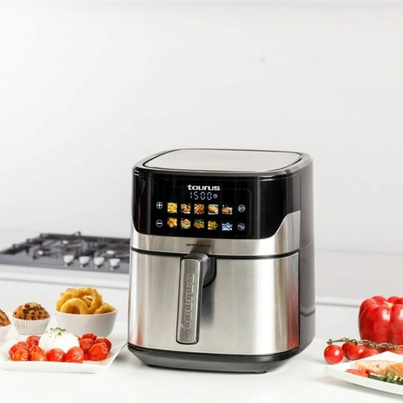 Fritezë pa yndyrë taurus Air Fry Digital 7S Wall HD 973001000, e zezë/inox