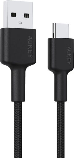 Kabllo AUKEY CB-CD30 USB-C Type-C PD 3A 0.9m, e zeza
