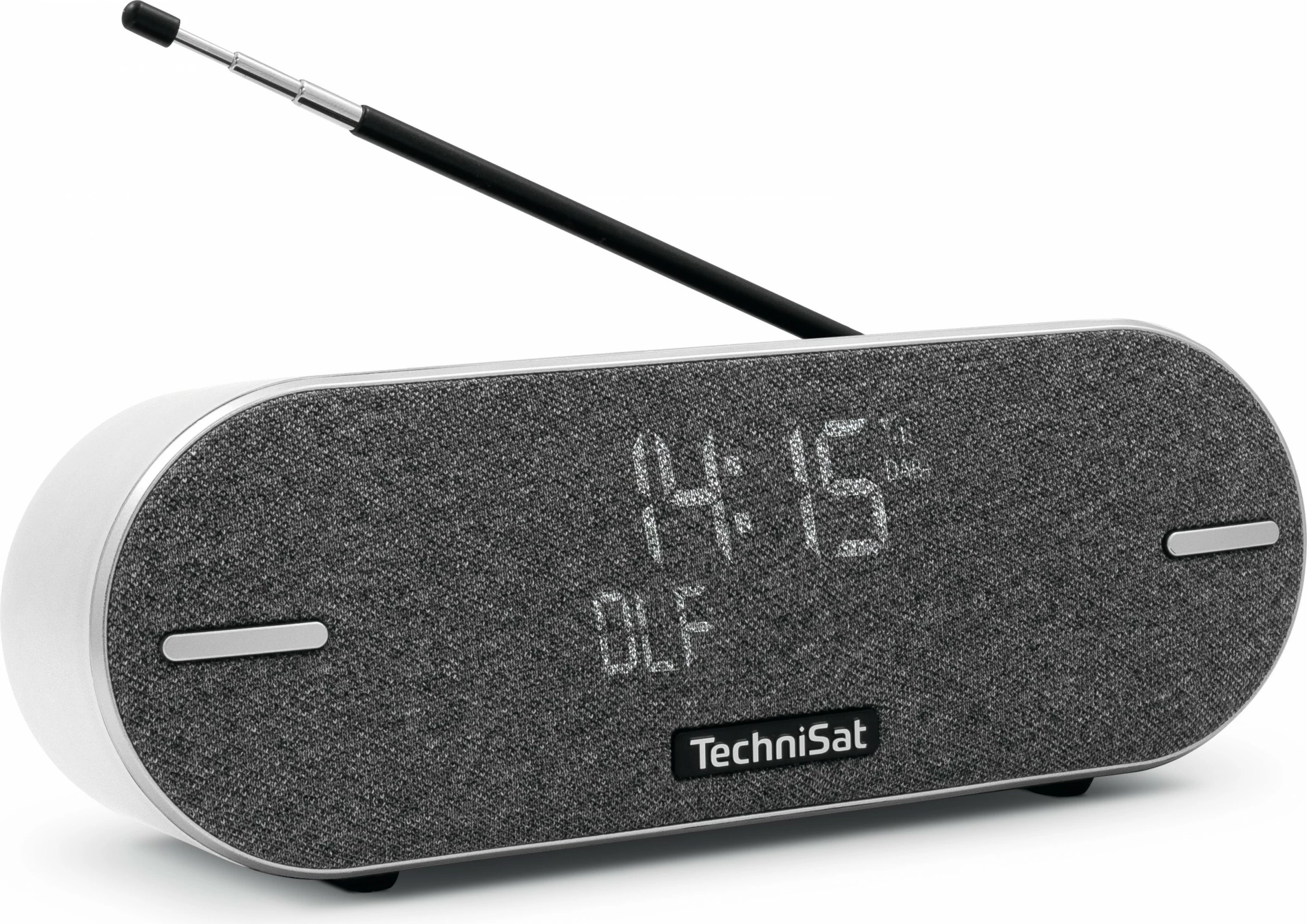Radio digjitale TechniSat DigitRadio BT 2, Bluetooth, DAB+, FM, gri e hapur