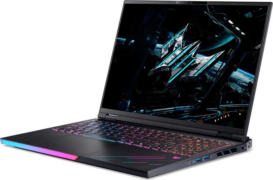 Laptop gaming Acer Predator Helios 16 PH16-73-96SW, Core Ultra 9, 64GB RAM, 2TB SSD, GeForce RTX 5090 24GB, 16" 2560x1600, Windows 11, RGB, e zezë