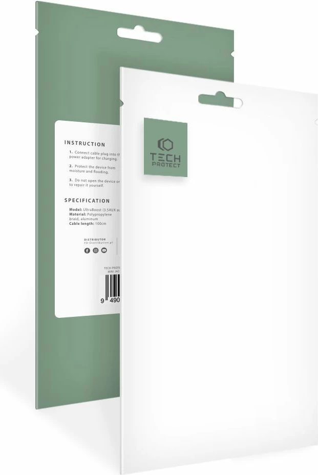 Karikues magnetik 2-në-1 Tech-Protect UltraBoost, 1.5m, për Apple Watch/iPhone, Bardhë