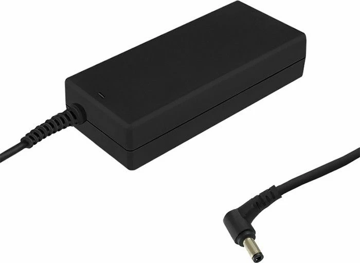 Adapter rryme për laptop Qoltec 51513.30W 30 W 19 V 1.6 A 5.5x2.5 mm, i zi, me kabllo