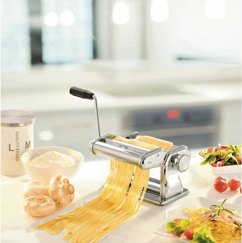 Makineri për makarona GEFU Pasta Perfetta Brillante G-28240, inox/zezë