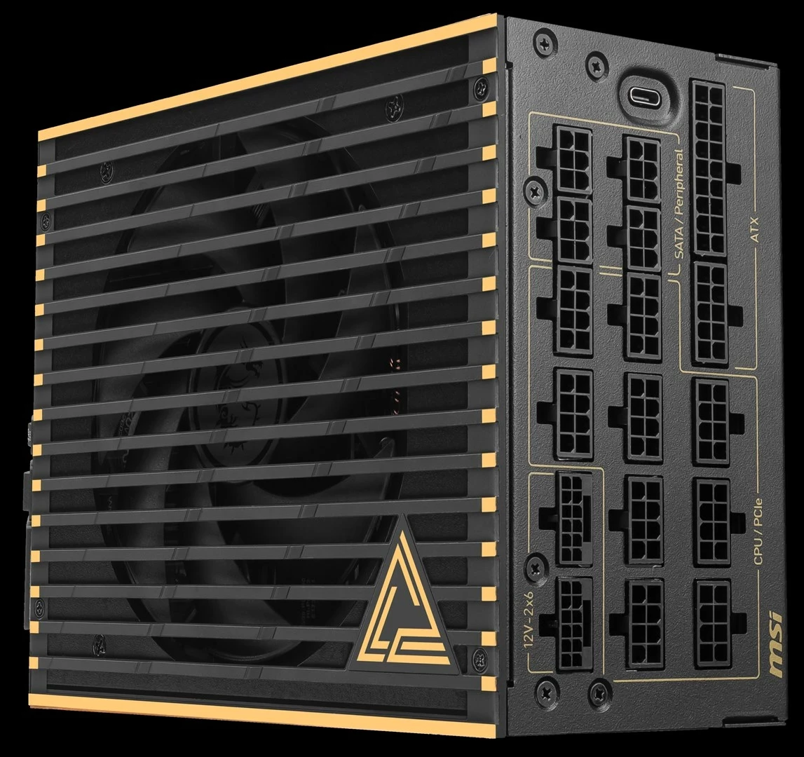 Kasë furnizuesi energjie MSI MEG Ai1600T, 1600W, 80+ Titanium, e zezë