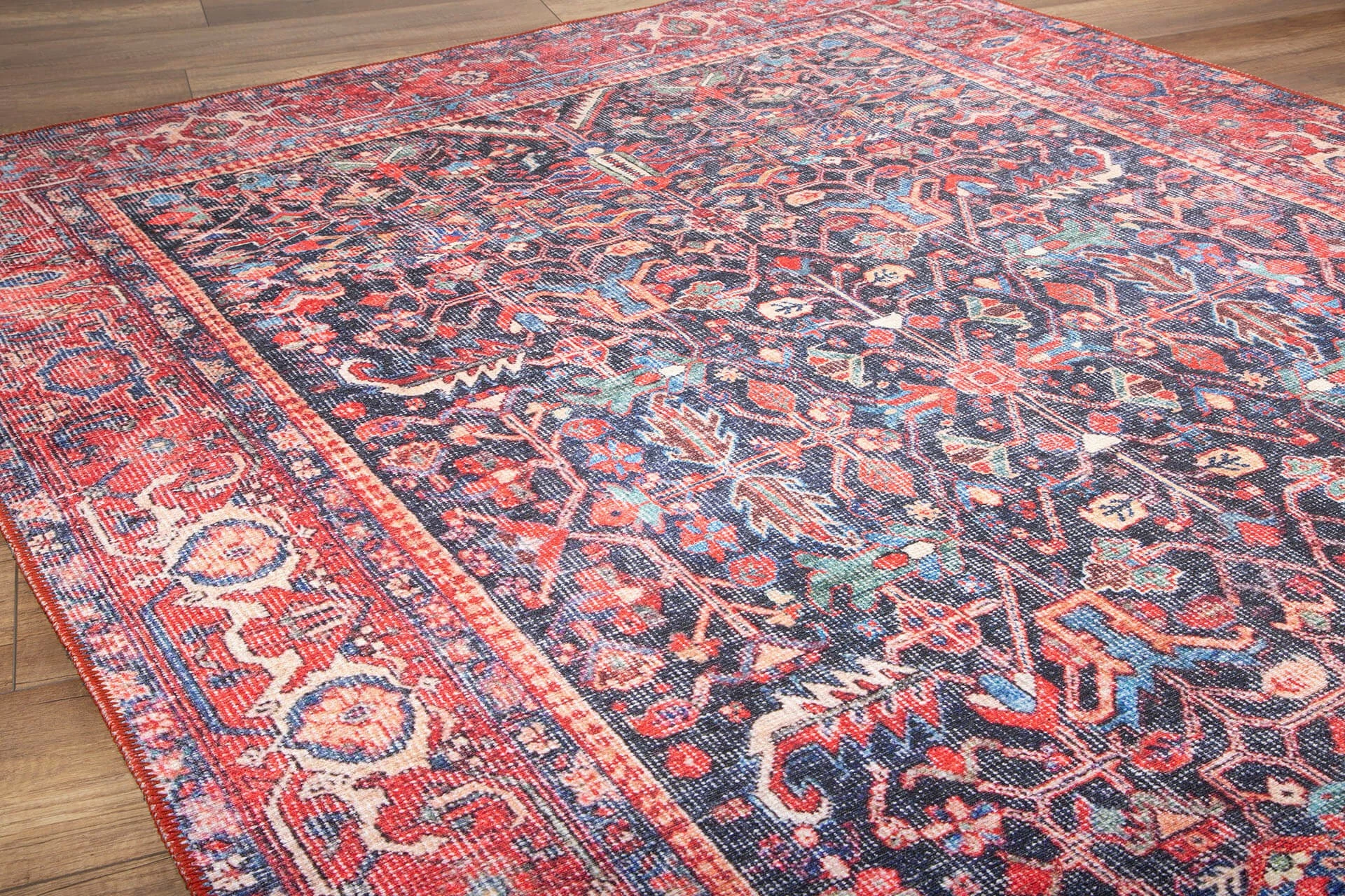 Qilim (210 x 310) Conceptum Hypnose, Blues Chenille - i kuq AL 354