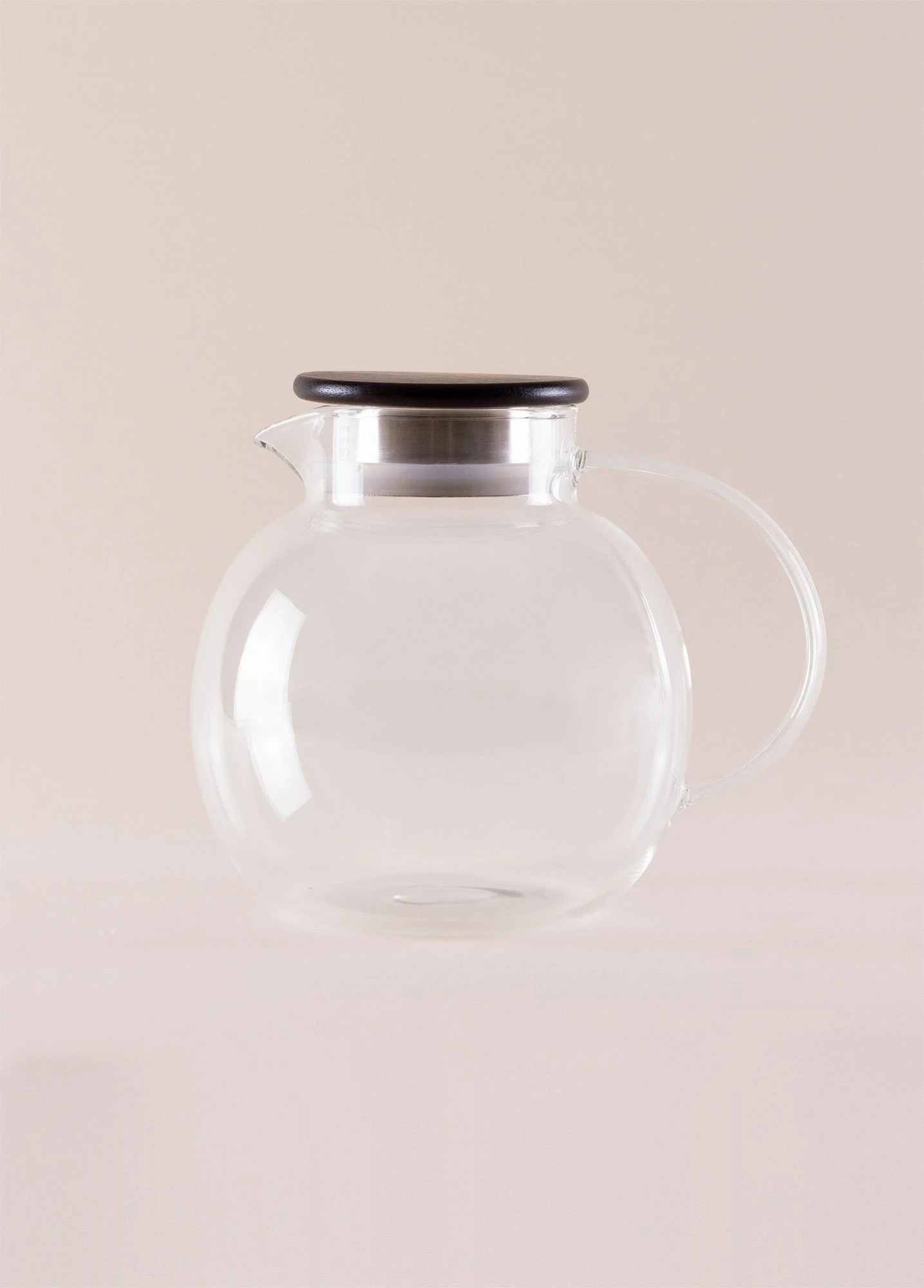 Shishe qelqi me kapak bambuje, Hermia, SSE0030, 1500ml
