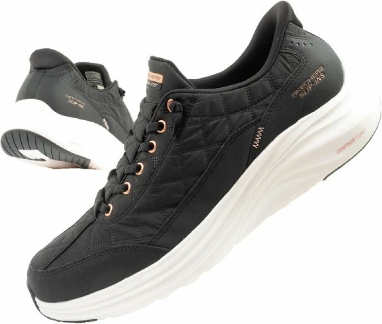 Atlete për femra Skechers, të zeza