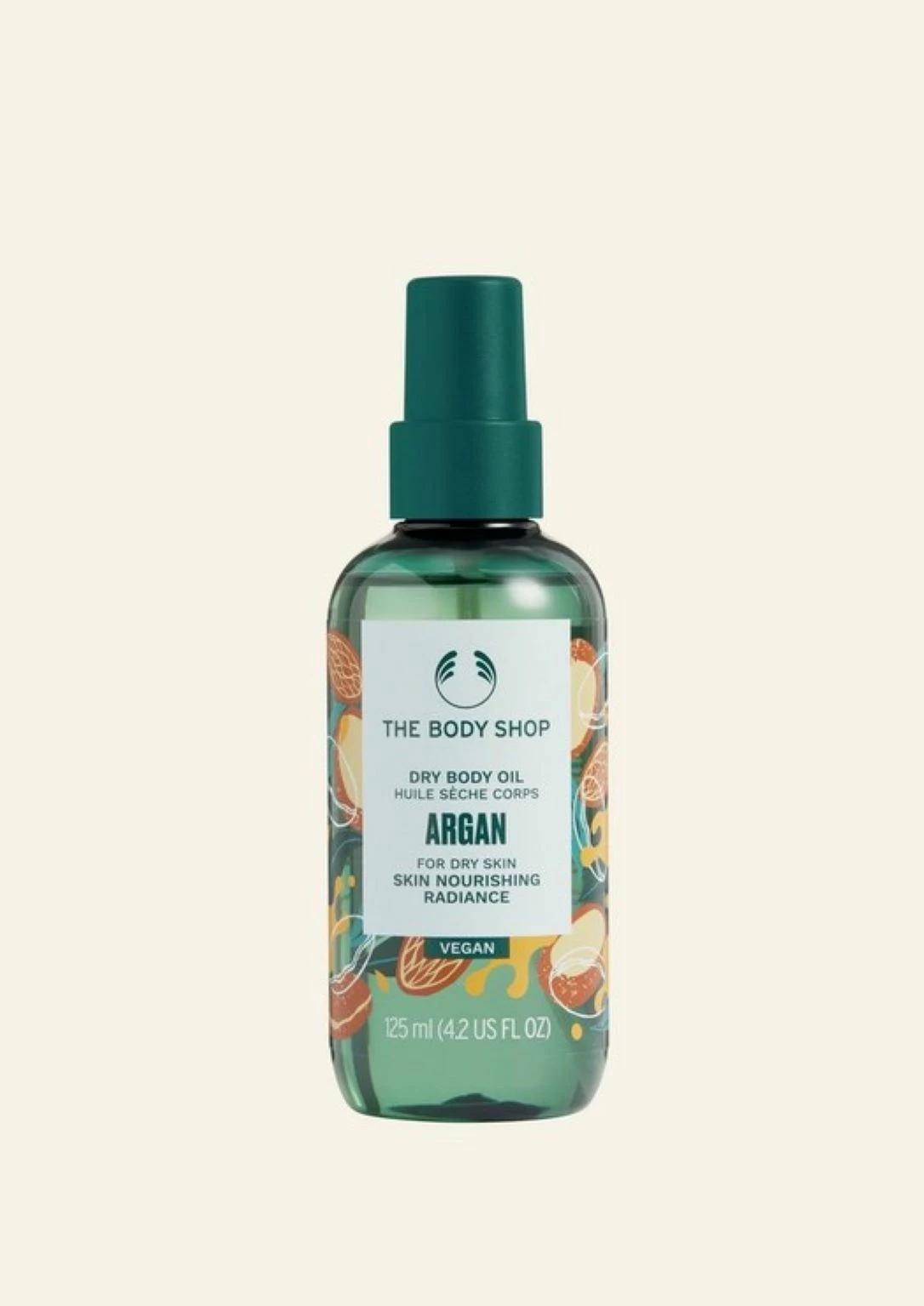 Vaj i Thatë Trupi me Argan 125 ML