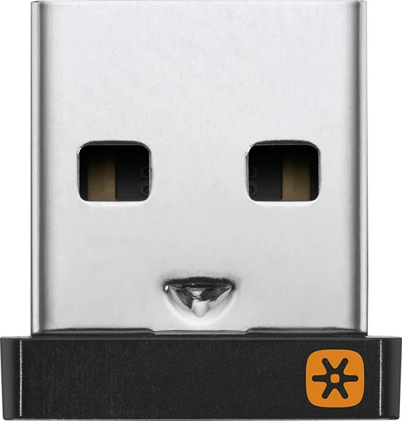USB receiver Logitech Unifying, i zi/argjendtë