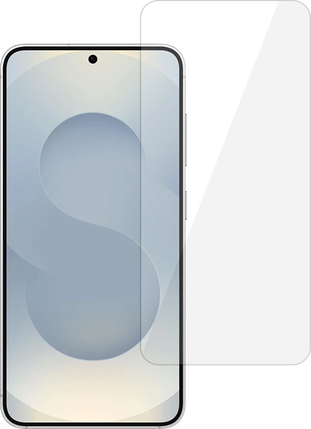 Xham i temperum mbrojtës full screen UV Premium për Samsung Galaxy S25 Plus 5G, transparent, set me lëng UV + llampë UV