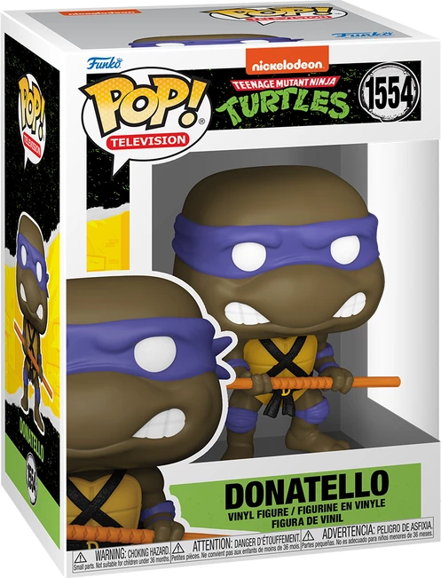 Figurë koleksionuese Funko Pop! TV Teenage Mutant Ninja Turtles Donatello, vinil