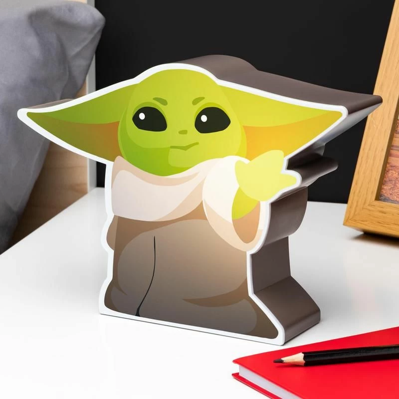 Llambë tavoline Paladone Star Wars Grogu Box Light 15.5 cm, me bateri 3xAAA