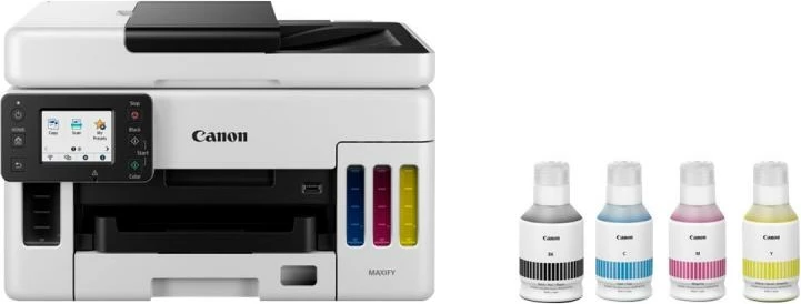 Printer multifunksional, Canon MAXIFY GX6050 (4470C006), A4, 1200 dpi, 14–16 ppm, Inkjet MegaTank