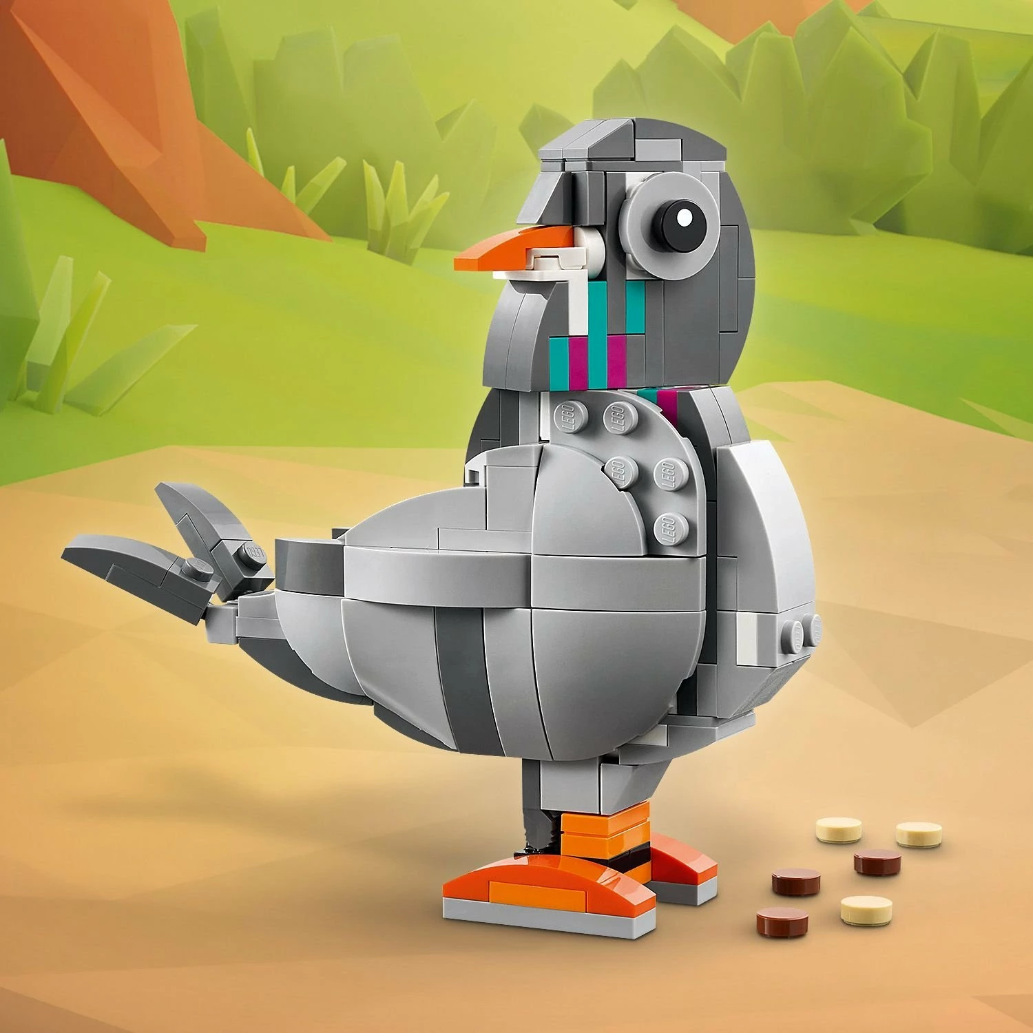 Set LEGO Creator 3-në-1 Playful Cat 31163, 407 copë