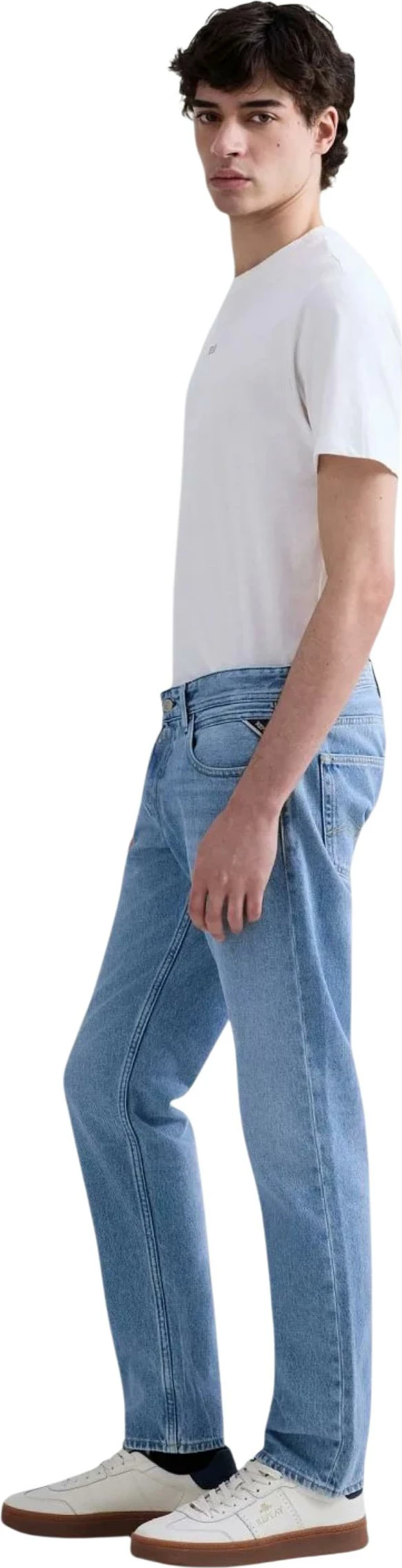 Xhinse për meshkuj Replay Grover MA972 .000.886 0C3, denim e çelët [Madhësia: W36 L32]