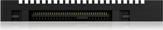 Konvertues SSD ICY BOX M.2 NVMe në 2.5" U.2, 64 Gbit/s, 2 TB, i zi