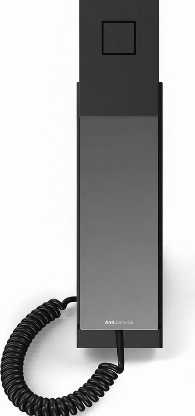 Telefon IP Snom HD30L, VoIP, për hotel/lobi, i zi