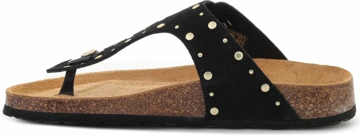 Flip-flops për femra Bio Bio Fiona Suede, të zeza [Madhësia: 37]