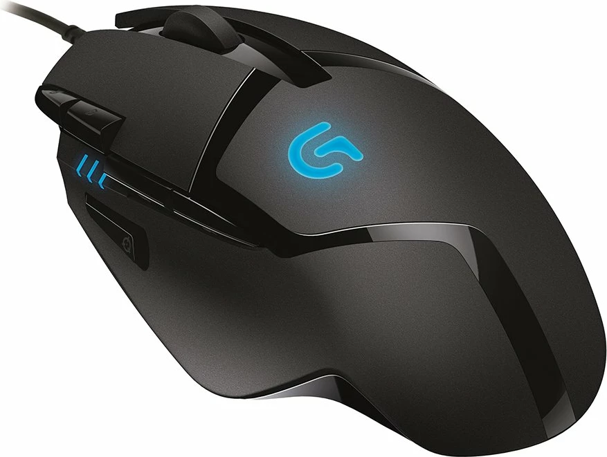 Maus gaming Logitech G402 Hyperion Fury, 240-4000 DPI, 8 butona, USB me kabllo 2 m, i zi