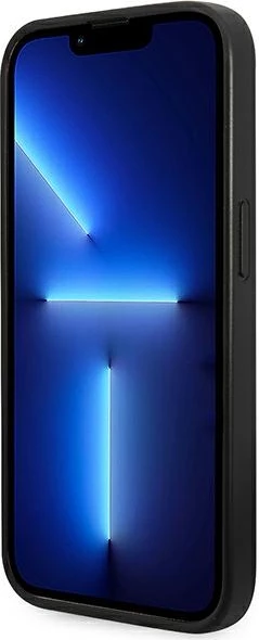 Mbështjellës Guess 4G Stripe Collection për iPhone 14 Pro 6.1" hardcase, gri, në kuti