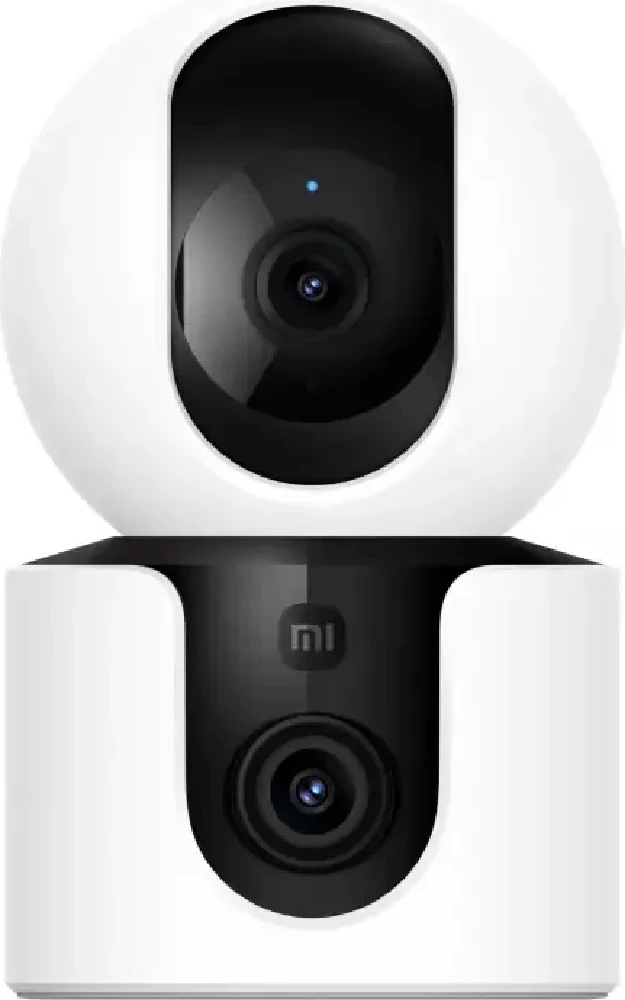 Kamerë smart, Xiaomi, C300 Dual EU, 3MP dy lente 2304×1296, pan/tilt 360° me ndjekje AI, Wi‑Fi 2.4/5 GHz, e brendshme, e bardhë