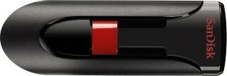 USB stick SanDisk Cruzer Glide 128GB, USB 2.0, zi/kuqe